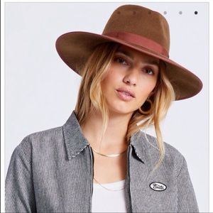 Brixton Joanna  Rancher Adjustable Wool brown hat